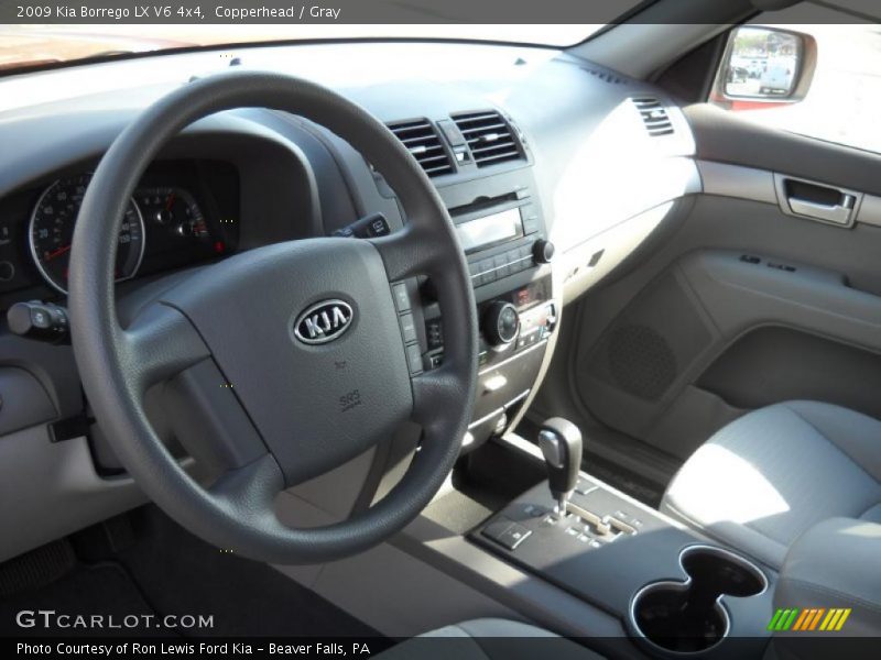 Copperhead / Gray 2009 Kia Borrego LX V6 4x4