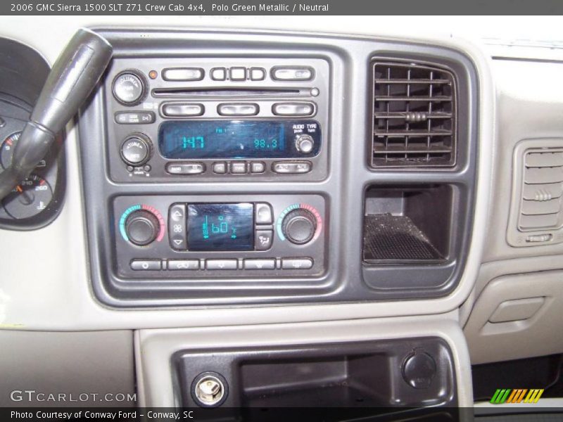 Polo Green Metallic / Neutral 2006 GMC Sierra 1500 SLT Z71 Crew Cab 4x4