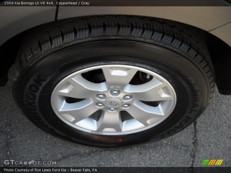 Copperhead / Gray 2009 Kia Borrego LX V6 4x4