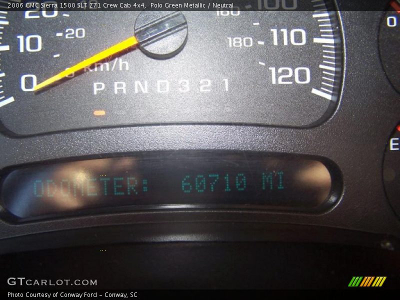 Polo Green Metallic / Neutral 2006 GMC Sierra 1500 SLT Z71 Crew Cab 4x4