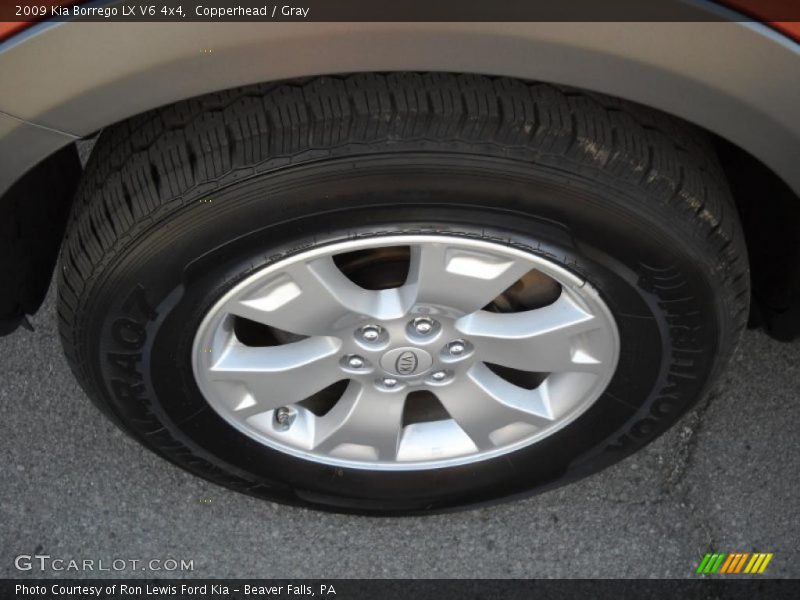 Copperhead / Gray 2009 Kia Borrego LX V6 4x4