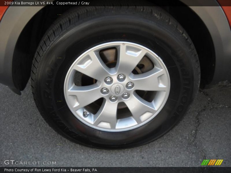 Copperhead / Gray 2009 Kia Borrego LX V6 4x4