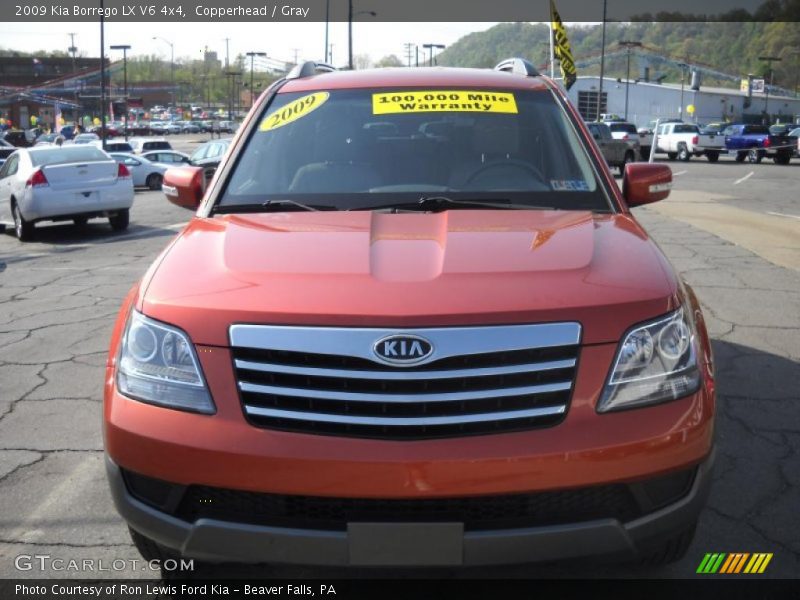 Copperhead / Gray 2009 Kia Borrego LX V6 4x4