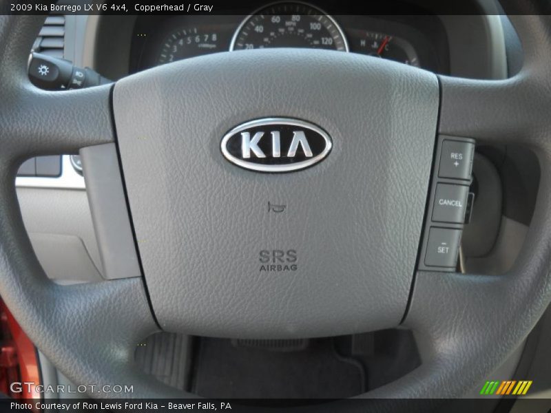 Copperhead / Gray 2009 Kia Borrego LX V6 4x4