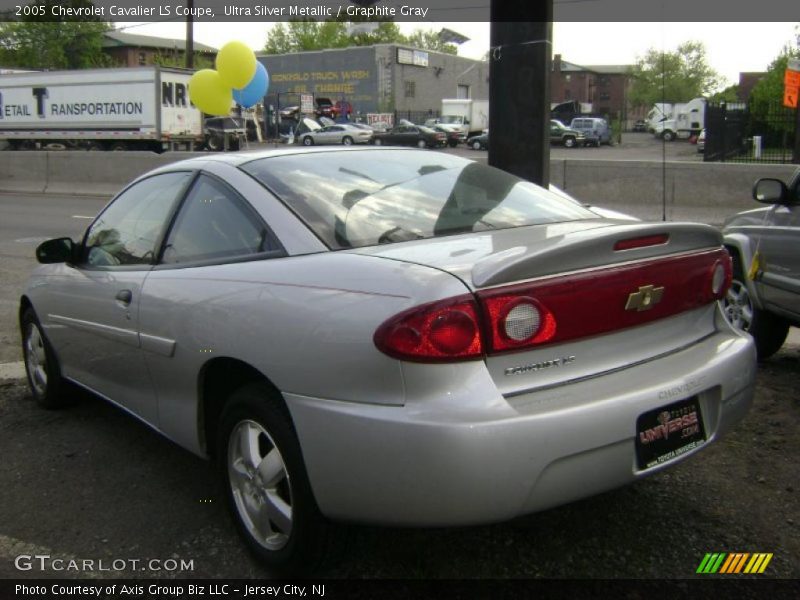 Ultra Silver Metallic / Graphite Gray 2005 Chevrolet Cavalier LS Coupe