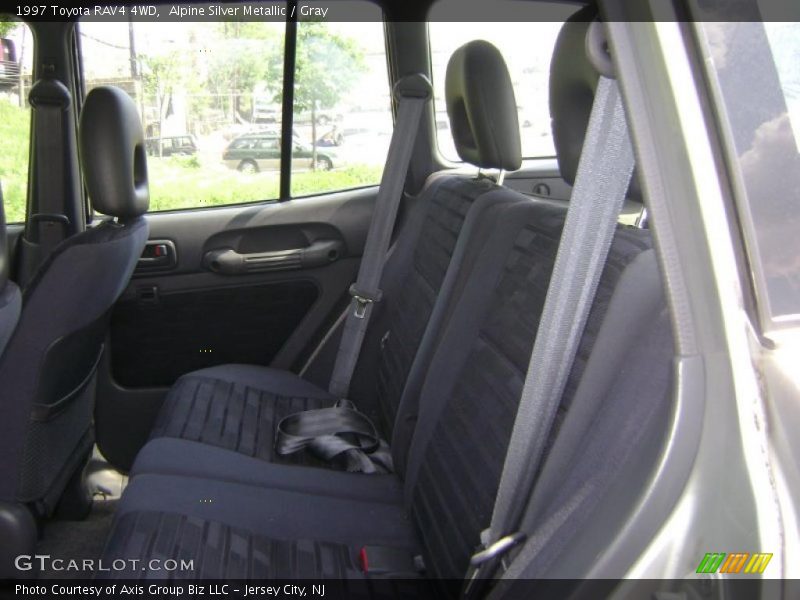 Alpine Silver Metallic / Gray 1997 Toyota RAV4 4WD