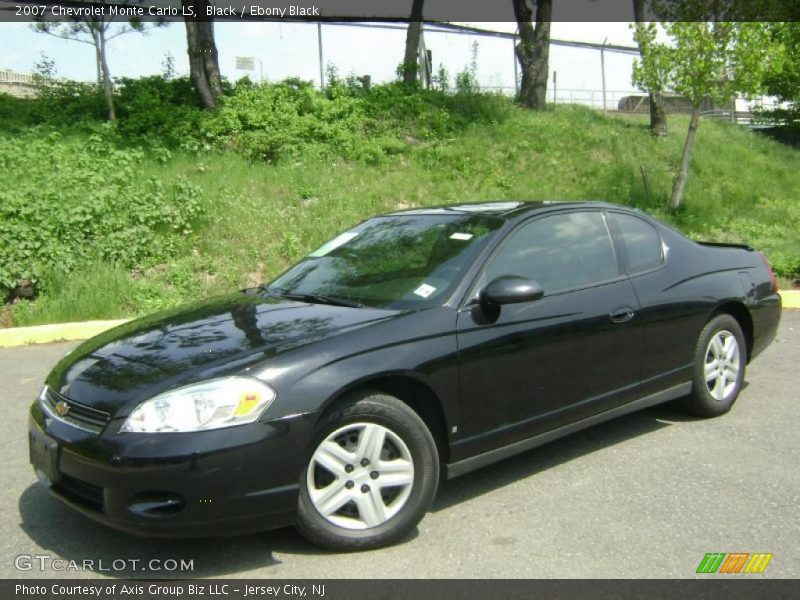 Black / Ebony Black 2007 Chevrolet Monte Carlo LS