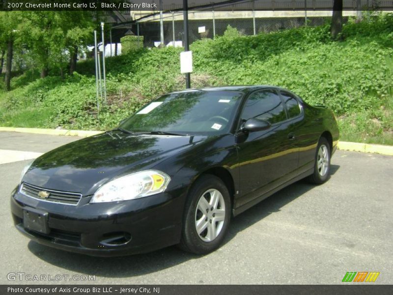 Black / Ebony Black 2007 Chevrolet Monte Carlo LS