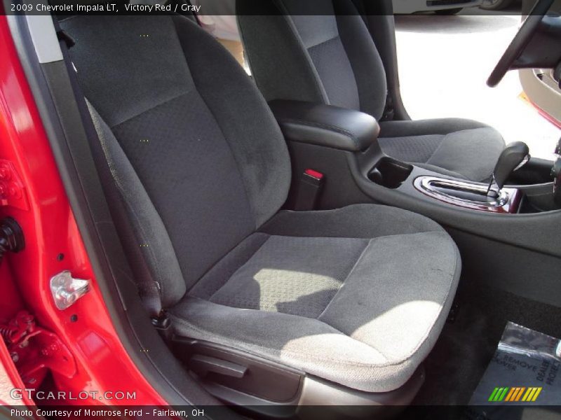 Victory Red / Gray 2009 Chevrolet Impala LT