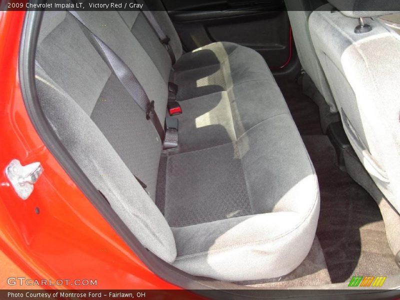 Victory Red / Gray 2009 Chevrolet Impala LT