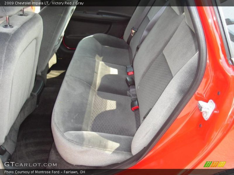 Victory Red / Gray 2009 Chevrolet Impala LT