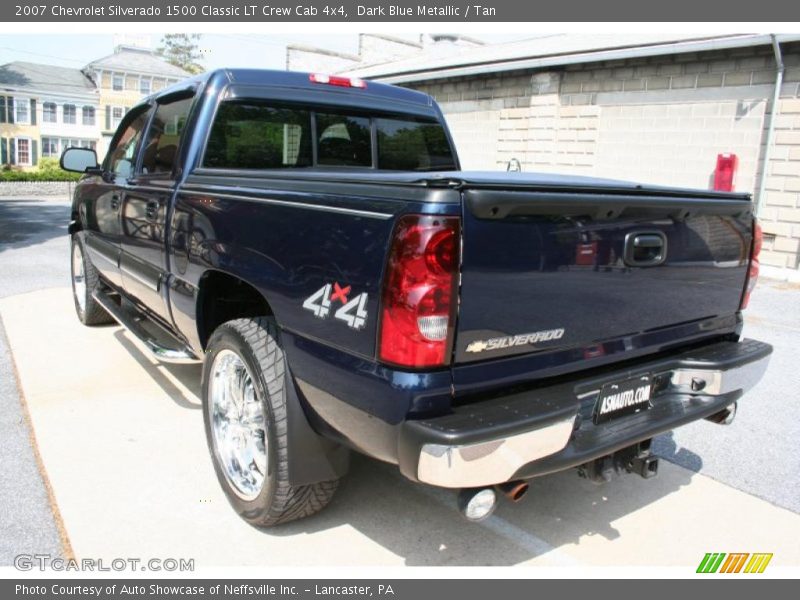 Dark Blue Metallic / Tan 2007 Chevrolet Silverado 1500 Classic LT Crew Cab 4x4