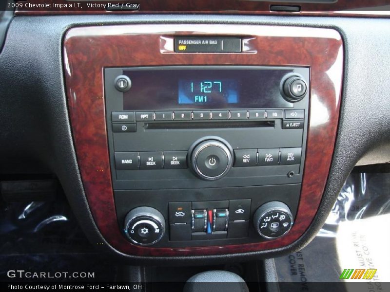 Victory Red / Gray 2009 Chevrolet Impala LT