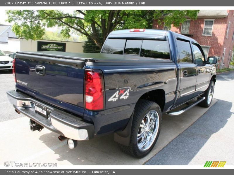 Dark Blue Metallic / Tan 2007 Chevrolet Silverado 1500 Classic LT Crew Cab 4x4