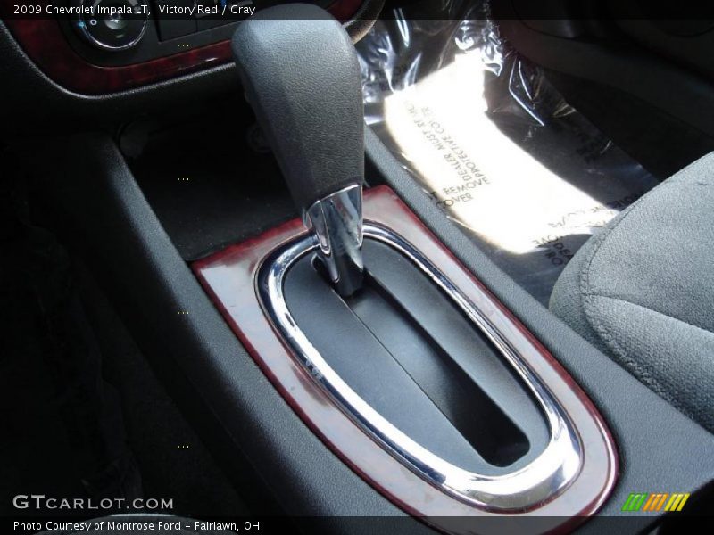 Victory Red / Gray 2009 Chevrolet Impala LT