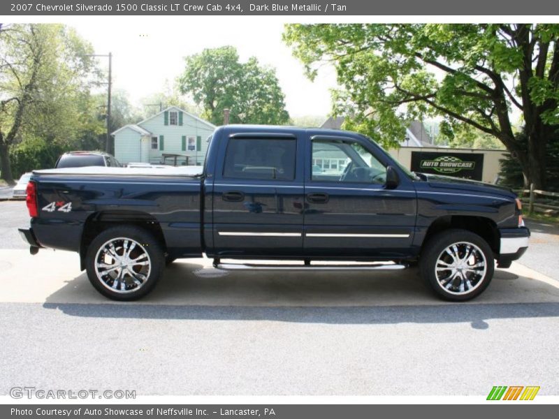 Dark Blue Metallic / Tan 2007 Chevrolet Silverado 1500 Classic LT Crew Cab 4x4
