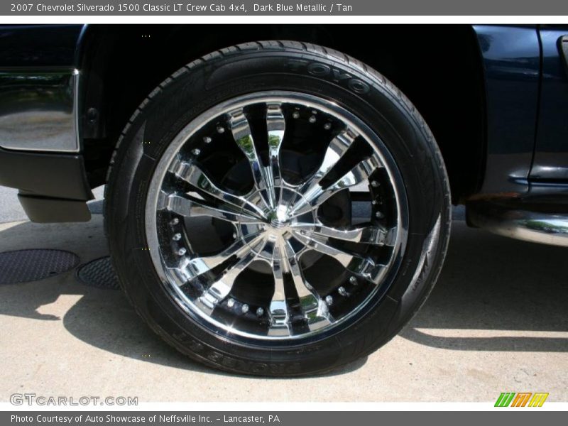 Dark Blue Metallic / Tan 2007 Chevrolet Silverado 1500 Classic LT Crew Cab 4x4