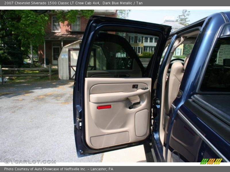 Dark Blue Metallic / Tan 2007 Chevrolet Silverado 1500 Classic LT Crew Cab 4x4