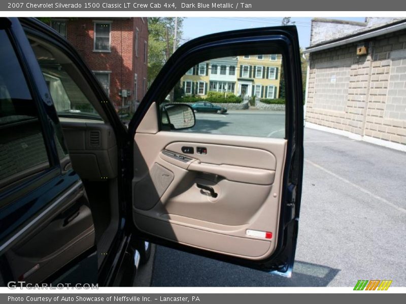 Dark Blue Metallic / Tan 2007 Chevrolet Silverado 1500 Classic LT Crew Cab 4x4