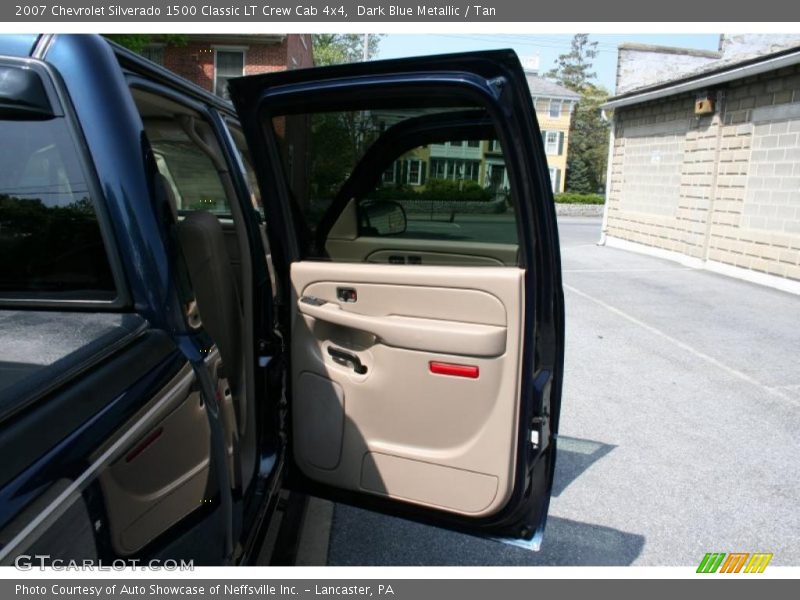 Dark Blue Metallic / Tan 2007 Chevrolet Silverado 1500 Classic LT Crew Cab 4x4