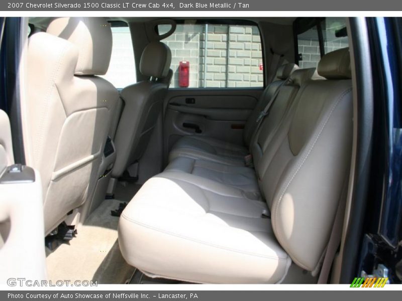 Dark Blue Metallic / Tan 2007 Chevrolet Silverado 1500 Classic LT Crew Cab 4x4