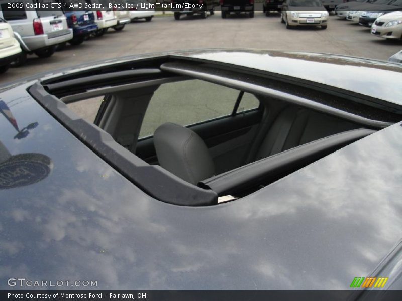 Black Ice / Light Titanium/Ebony 2009 Cadillac CTS 4 AWD Sedan