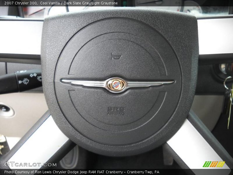 Cool Vanilla / Dark Slate Gray/Light Graystone 2007 Chrysler 300