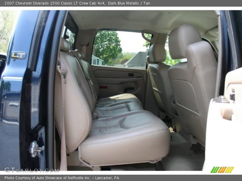 Dark Blue Metallic / Tan 2007 Chevrolet Silverado 1500 Classic LT Crew Cab 4x4