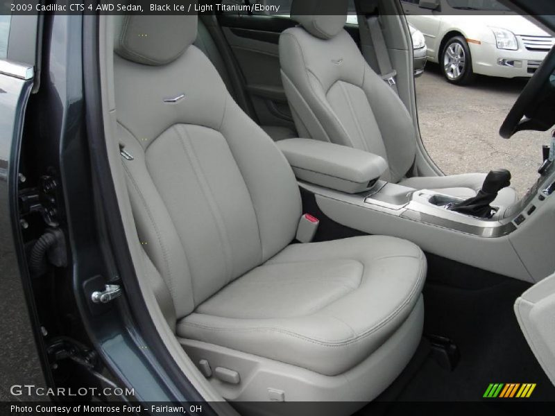 Black Ice / Light Titanium/Ebony 2009 Cadillac CTS 4 AWD Sedan