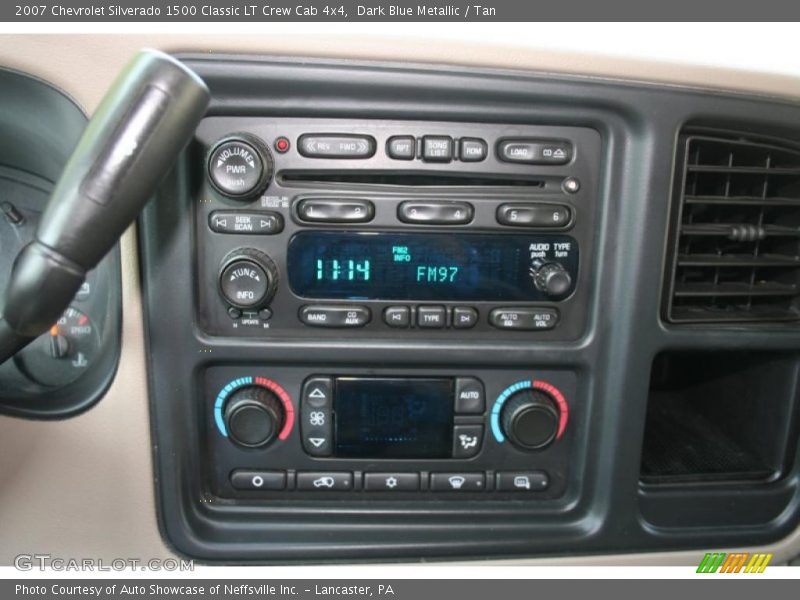 Dark Blue Metallic / Tan 2007 Chevrolet Silverado 1500 Classic LT Crew Cab 4x4