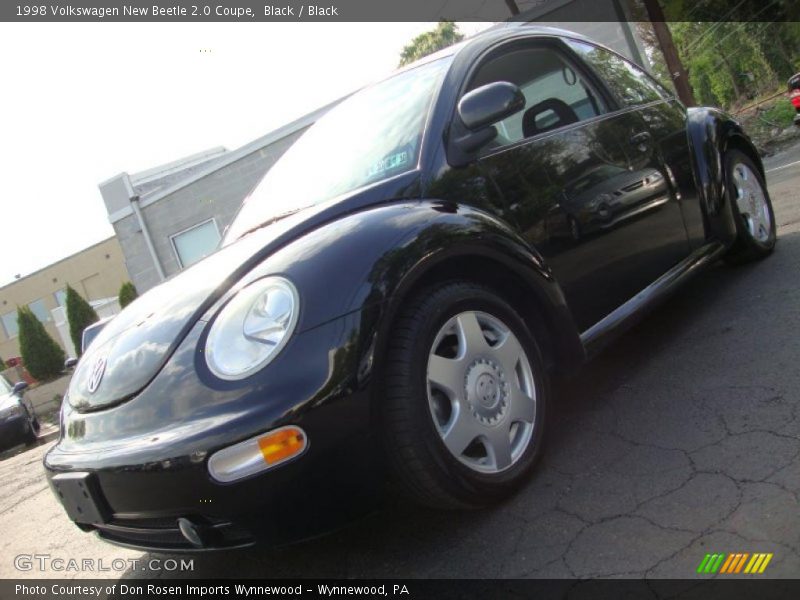 Black / Black 1998 Volkswagen New Beetle 2.0 Coupe