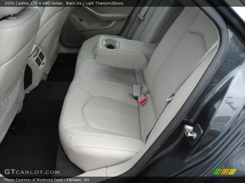 Black Ice / Light Titanium/Ebony 2009 Cadillac CTS 4 AWD Sedan