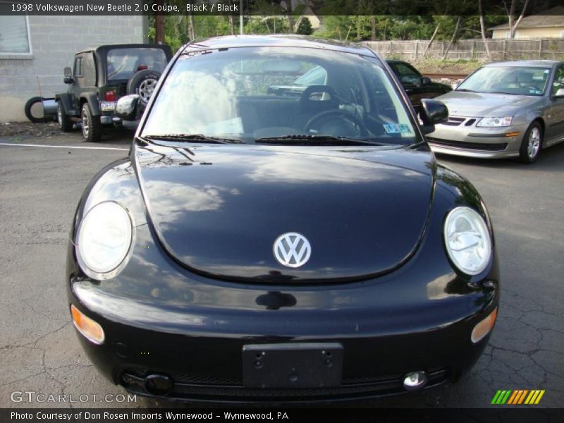 Black / Black 1998 Volkswagen New Beetle 2.0 Coupe