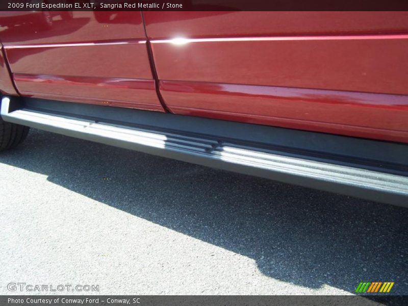 Sangria Red Metallic / Stone 2009 Ford Expedition EL XLT