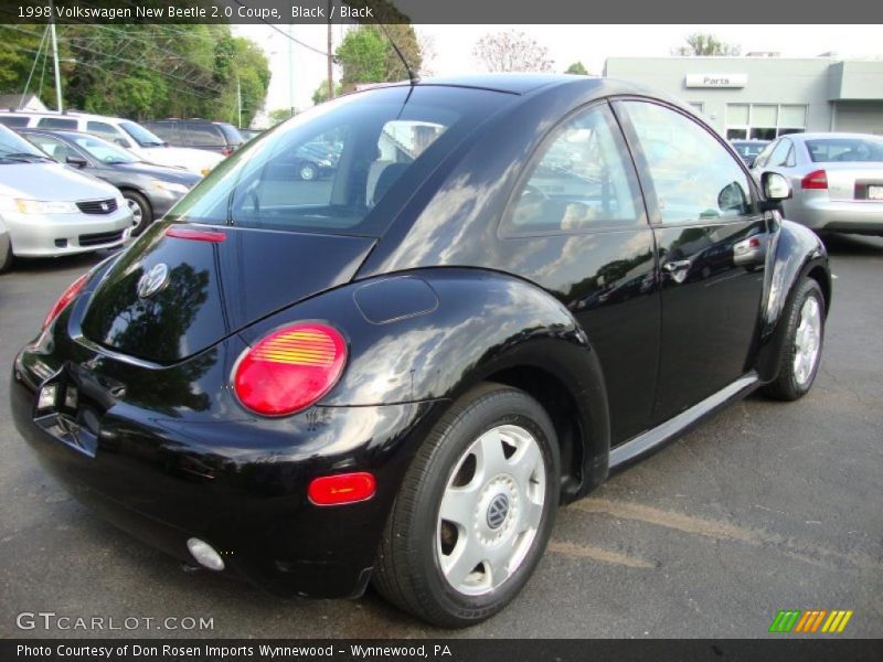 Black / Black 1998 Volkswagen New Beetle 2.0 Coupe