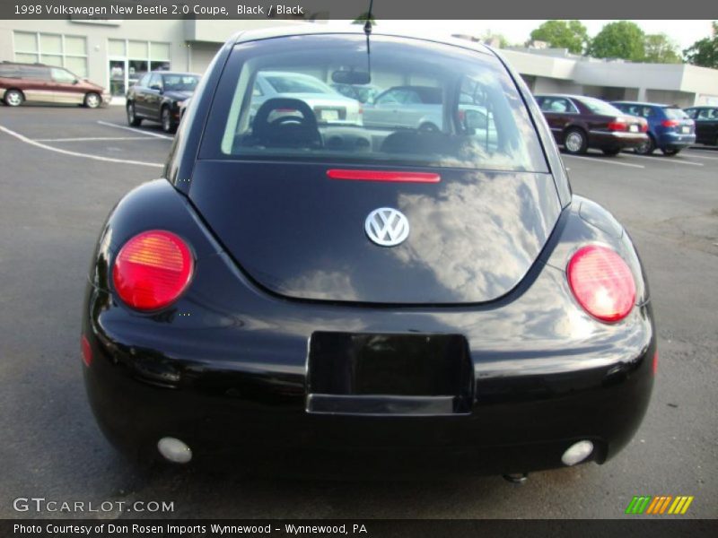 Black / Black 1998 Volkswagen New Beetle 2.0 Coupe