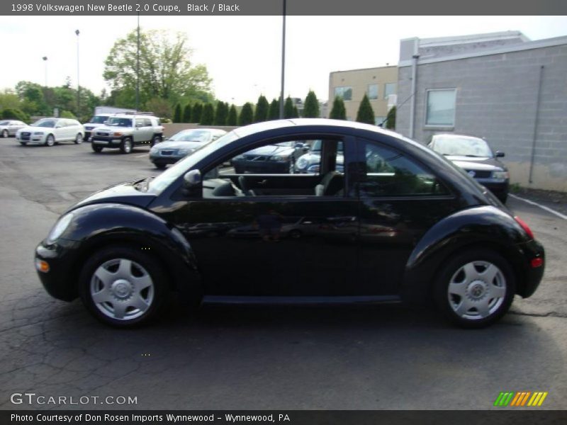 Black / Black 1998 Volkswagen New Beetle 2.0 Coupe