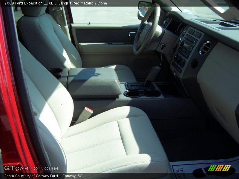 Sangria Red Metallic / Stone 2009 Ford Expedition EL XLT