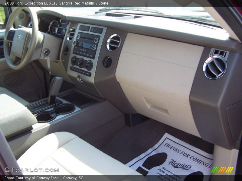 Sangria Red Metallic / Stone 2009 Ford Expedition EL XLT