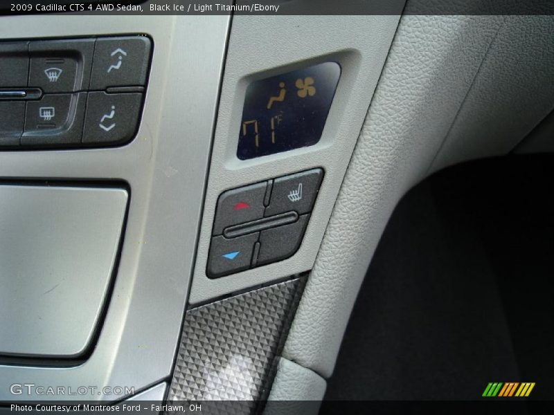 Black Ice / Light Titanium/Ebony 2009 Cadillac CTS 4 AWD Sedan