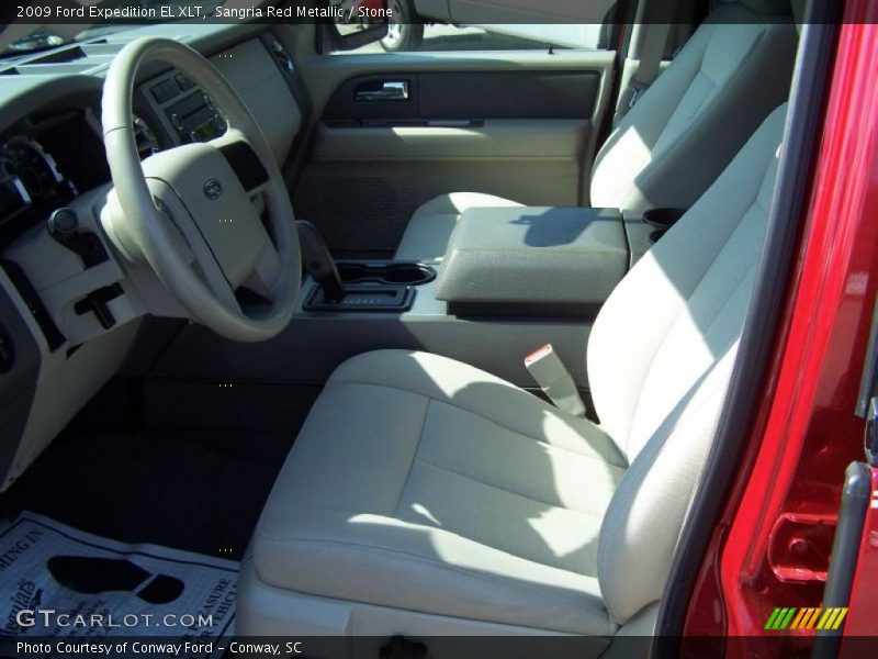 Sangria Red Metallic / Stone 2009 Ford Expedition EL XLT