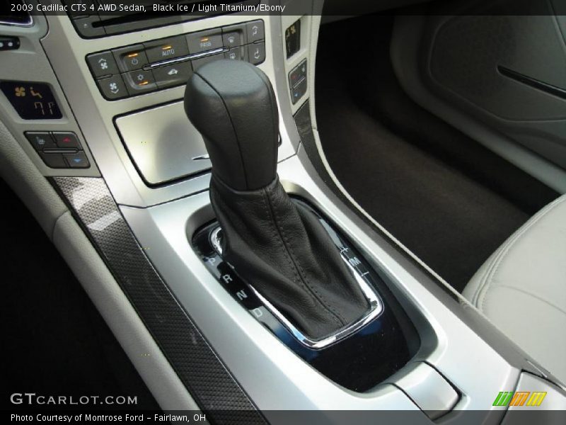 Black Ice / Light Titanium/Ebony 2009 Cadillac CTS 4 AWD Sedan