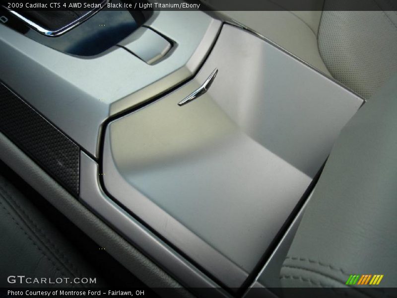 Black Ice / Light Titanium/Ebony 2009 Cadillac CTS 4 AWD Sedan