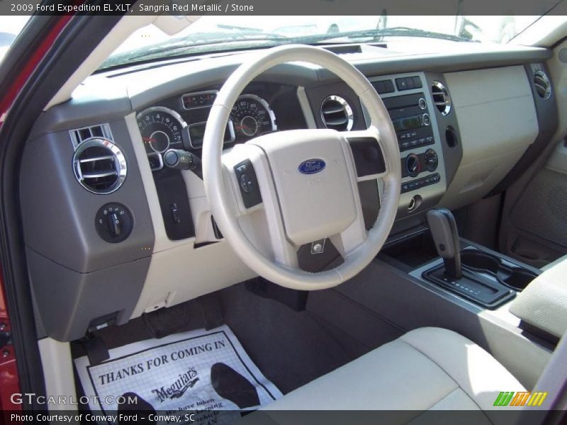 Sangria Red Metallic / Stone 2009 Ford Expedition EL XLT