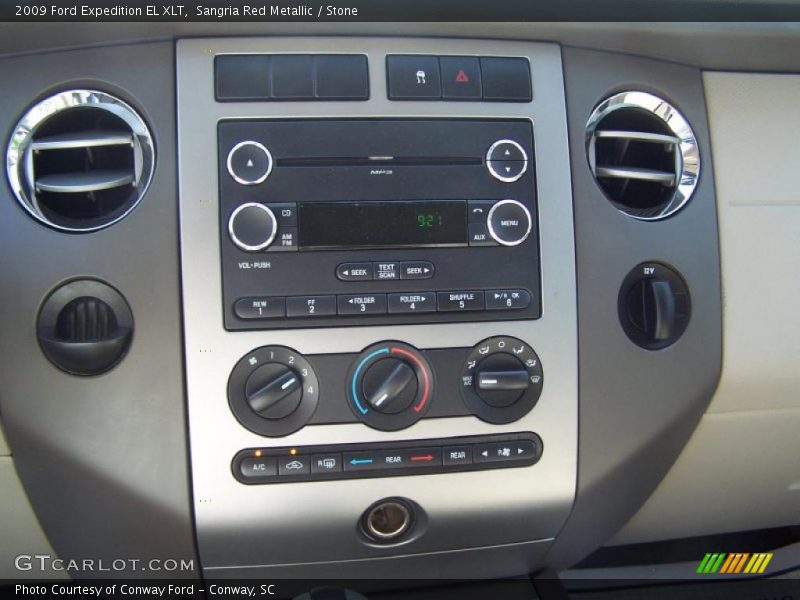 Sangria Red Metallic / Stone 2009 Ford Expedition EL XLT