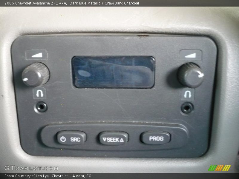 Dark Blue Metallic / Gray/Dark Charcoal 2006 Chevrolet Avalanche Z71 4x4