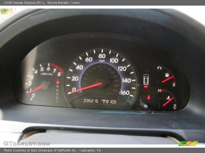 Mocha Metallic / Ivory 2008 Honda Odyssey EX-L