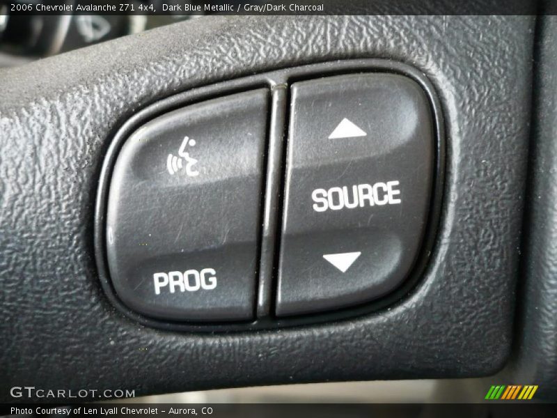 Dark Blue Metallic / Gray/Dark Charcoal 2006 Chevrolet Avalanche Z71 4x4