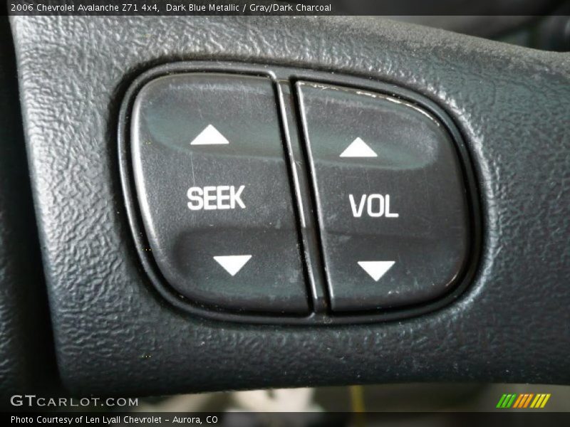 Dark Blue Metallic / Gray/Dark Charcoal 2006 Chevrolet Avalanche Z71 4x4
