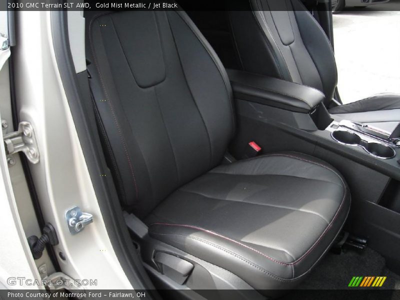 Gold Mist Metallic / Jet Black 2010 GMC Terrain SLT AWD